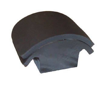 3 1/2" x 6 1/2" Medium Curved Cap Form for Digital Knight Cap Press