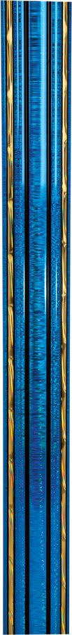 45" Blue/Gold Rectangular Glacier Trophy Column