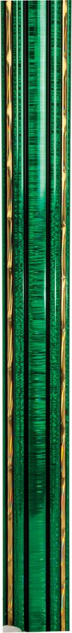 45" Green/Gold Rectangular Glacier Trophy Column