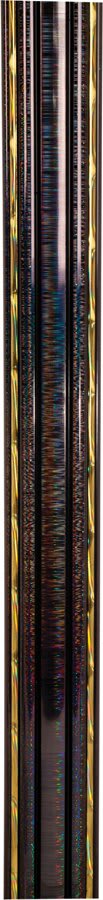 45" Black/Gold Rectangular Glacier Trophy Column