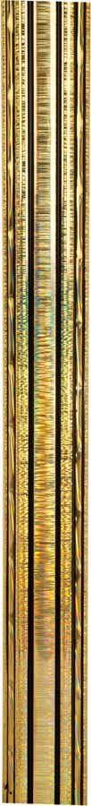 45" Gold/Gold Rectangular Glacier Trophy Column