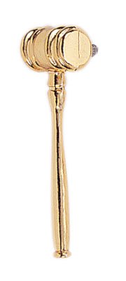 4" Gold Metal Gavel