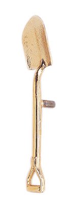 5 1/2" Gold Metal Shovel