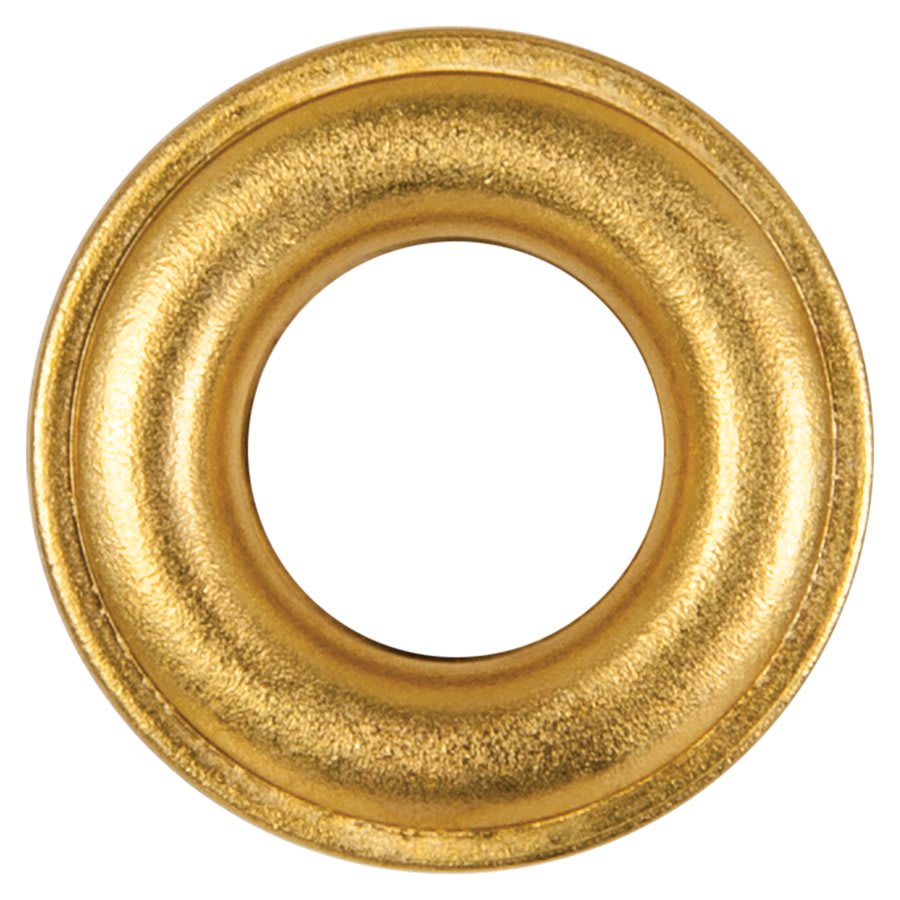 Hiker #2 Brass Self-Piercing Grommet with Flat Washer (500 pieces)