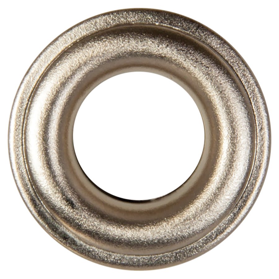 Hiker #2 Nickel Self-Piercing Grommet with Flat Washer (500 pieces)