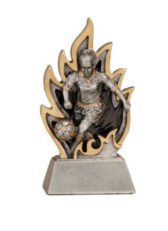 5 1/2" Female Soccer Ignite Resin