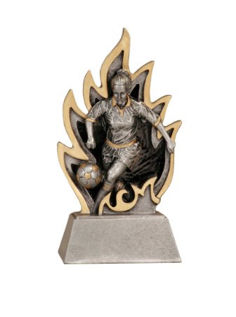 6 1/2" Female Soccer Ignite Resin
