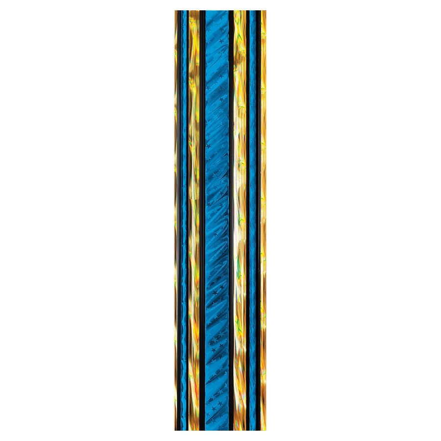 45" Blue/Gold Rectangular Galaxy Trophy Column
