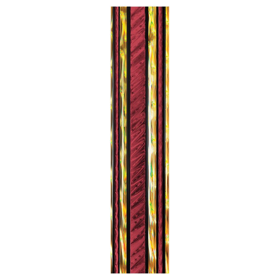 45" Maroon/Gold Rectangular Galaxy Trophy Column