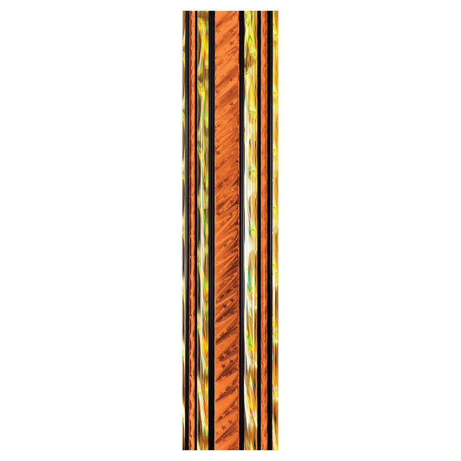 45" Orange/Gold Rectangular Galaxy Trophy Column