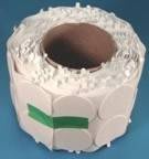 1 3/4" x 1/32" Foam Disks with Tabs (Roll of 500)