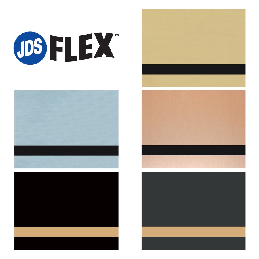 JDS Flex Self-Adhesive Plastic Sample Set