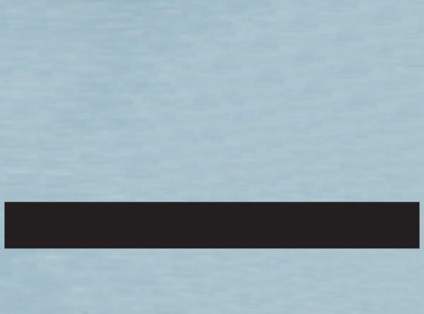 24" x 24" x .020" Brushed Aluminum/Black JDS Flex Self-Adhesive Plastic