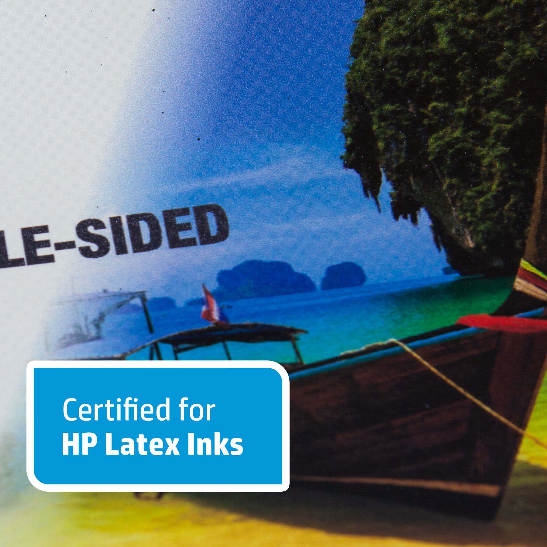 54" x 150' Kota Pro 18 oz. Matte Double-Sided Blockout Banner Material