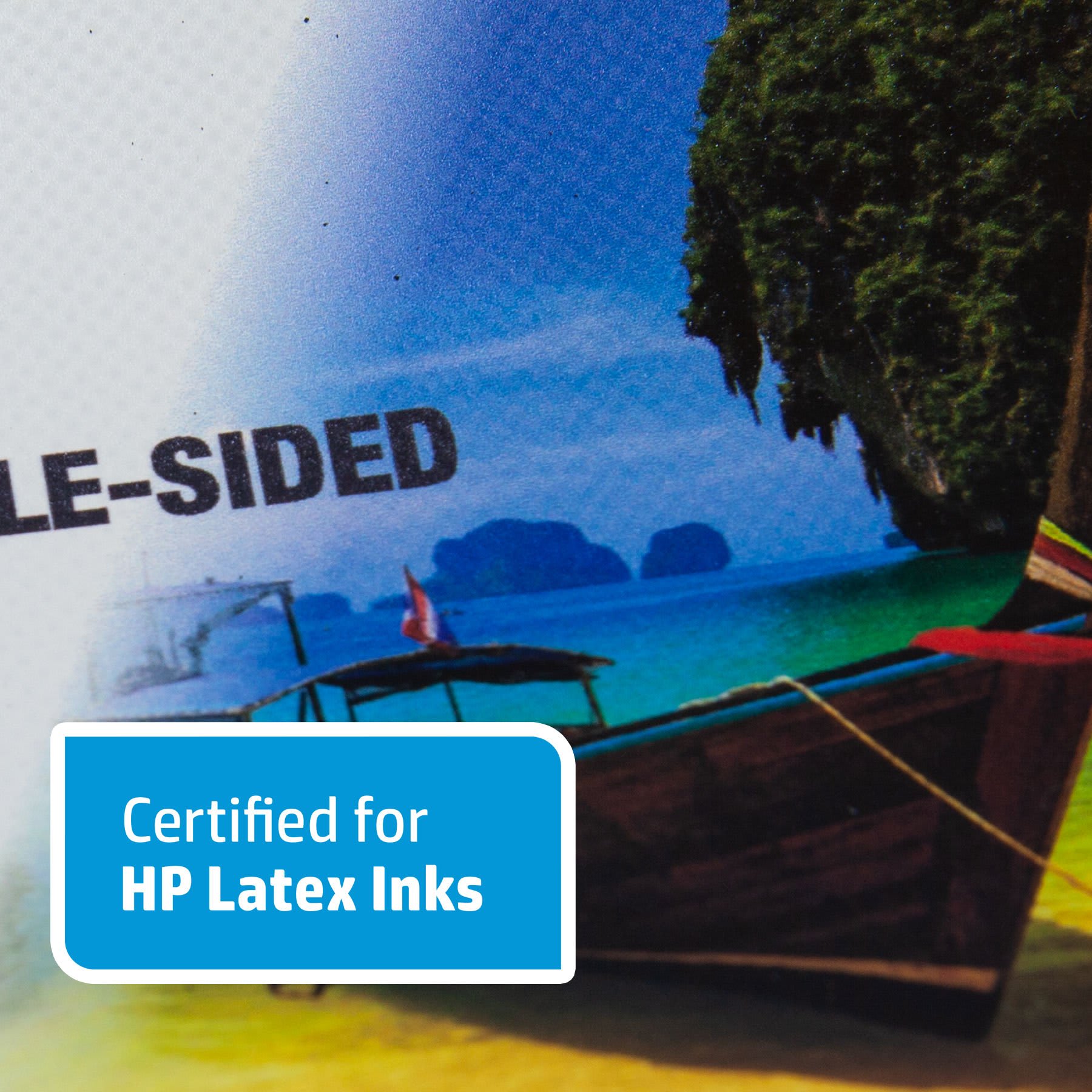 63" x 150' Kota Pro 18 oz. Matte Double-Sided Blockout Banner Material