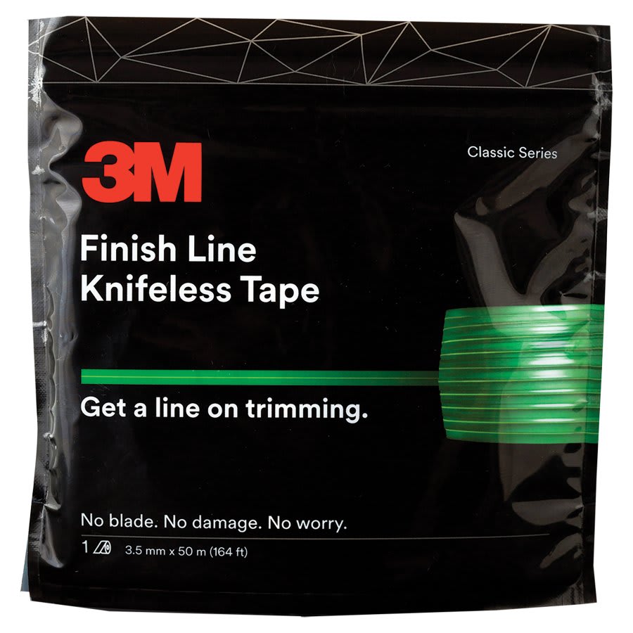 3.5mm x 50m 3M Finish Line Green Knifeless Tape