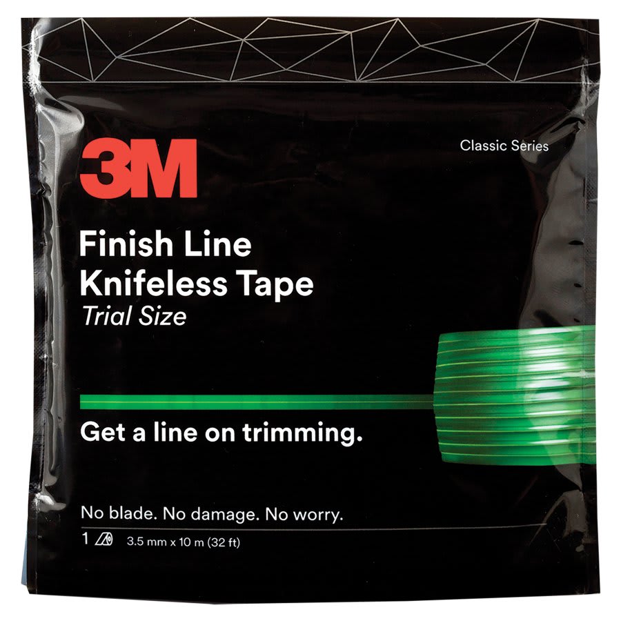 3.5MM x 10M 3M Finish Line Green Knifeless Tape (Trial Size)