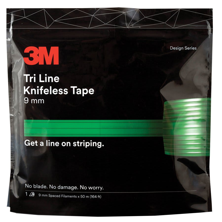 9MM x 50M 3M Tri Line Green Knifeless Tape