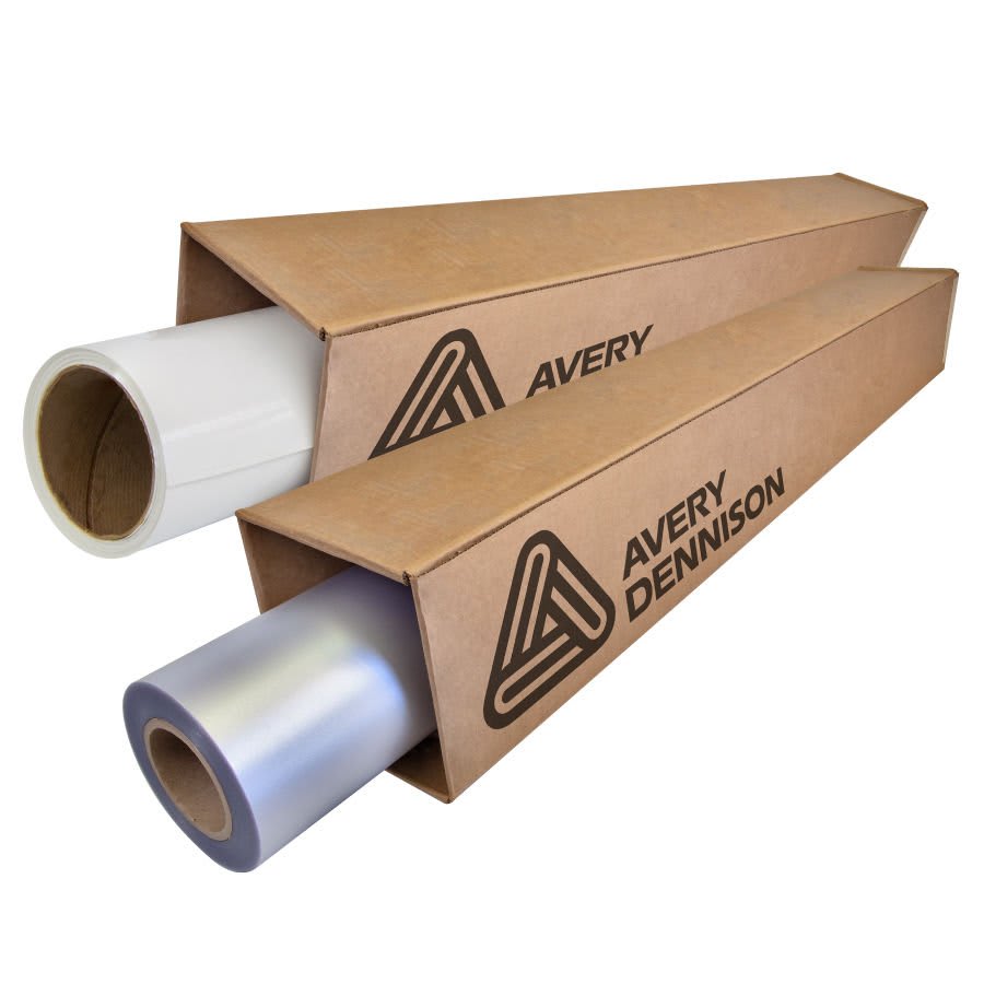 Avery Dennison 54" x 50 YD MPI1105RS/DOL1060Z 2.1 mil Gloss Wrap Kit