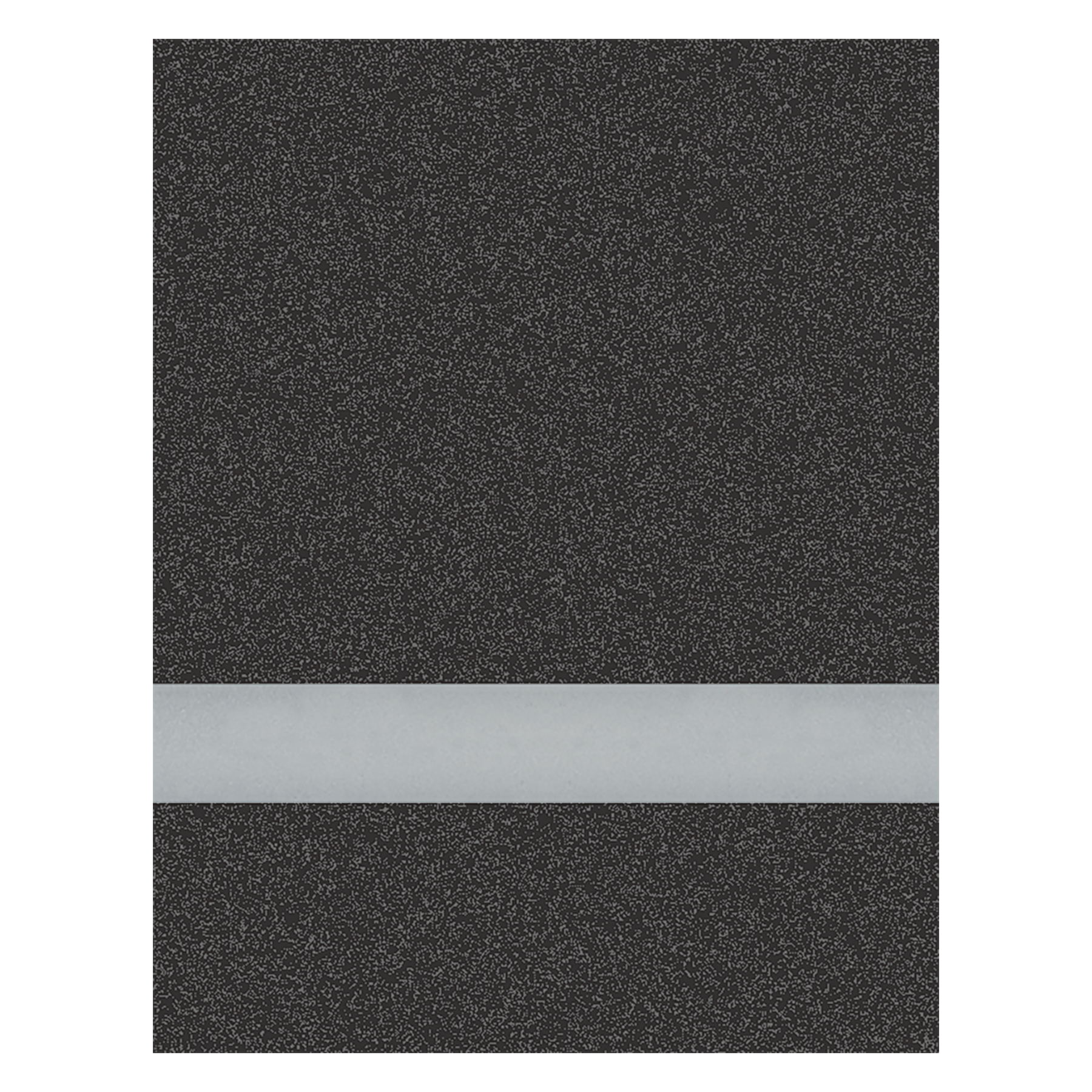 23 1/2" x 24" x 1/16" Graphite/Silver Duets Laser Indoor Plastic