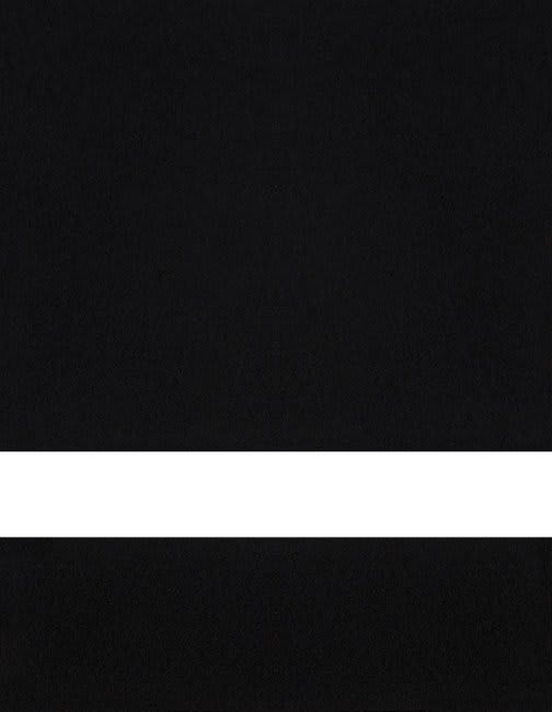 12" x 24" x 1/16" Clear Matte/Black Duets Reverse Laser XT Plastic