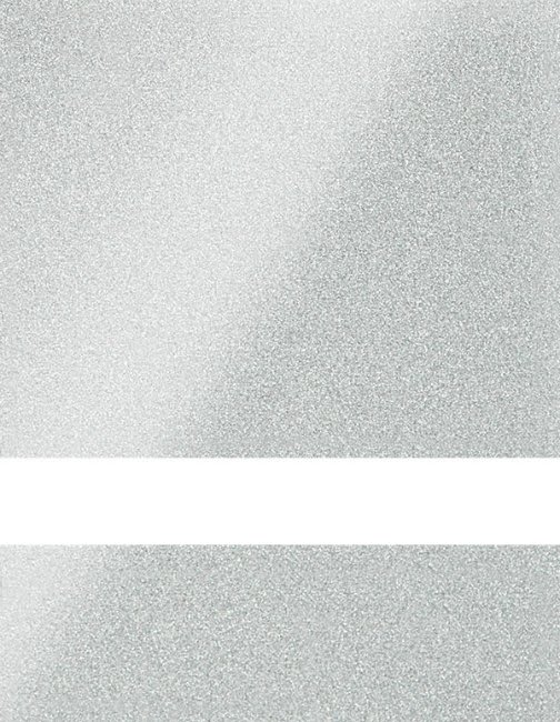 24" x 49" x 1/16" Clear Matte/Silver Duets Reverse Laser XT *Indoor Only*