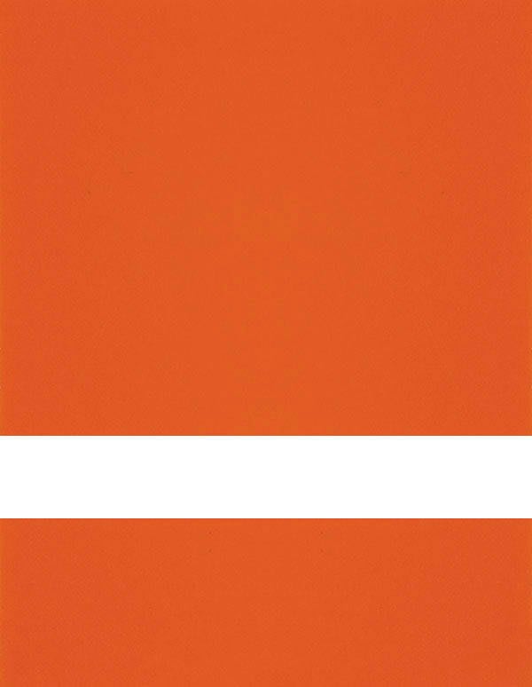 Undersize 1/16" Clear Matte/Orange Duets Reverse Laser XT Plastic