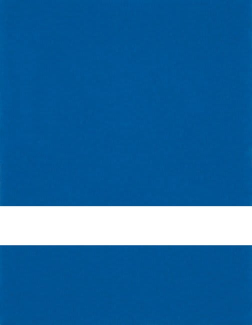 12" x 24" x 1/16" Clear Matte/Sapphire Duets Reverse Laser XT Plastic