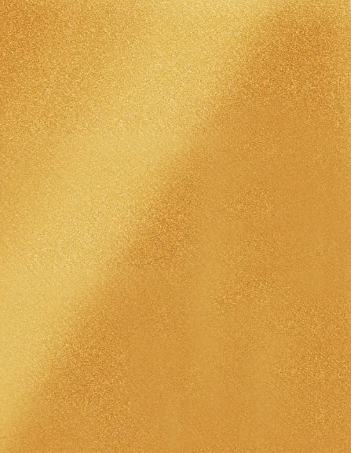 12" x 24" x 1/32" Gold Duets ADA Applique Plastic with 3M Adhesive