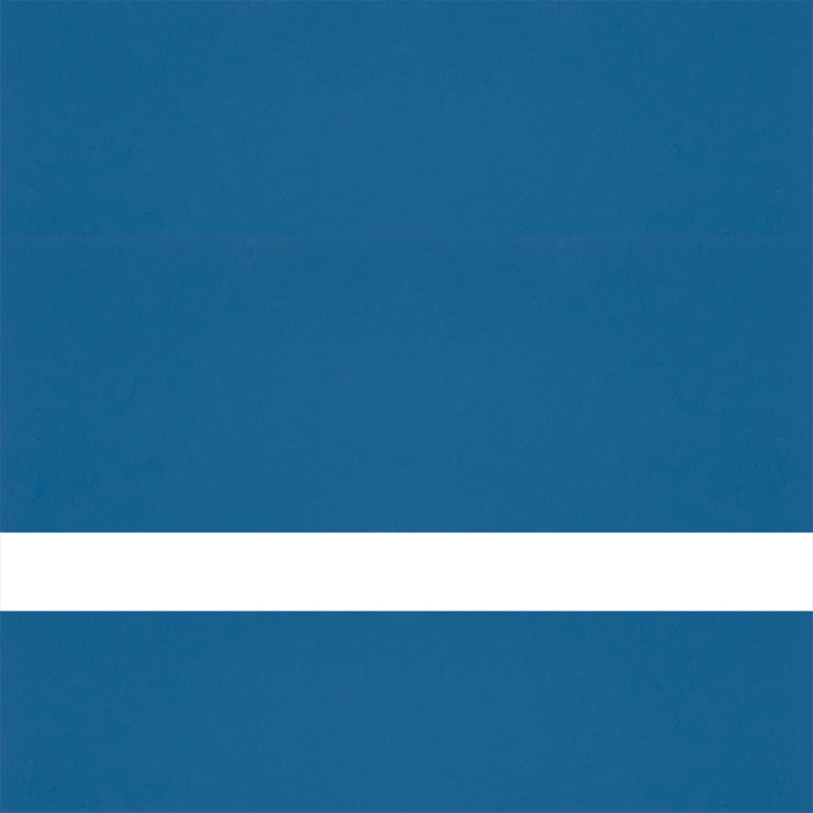 24" x 49" x 1/16" Blue/White Duets Dura-Guard Laser XT Plastic Sheet Stock