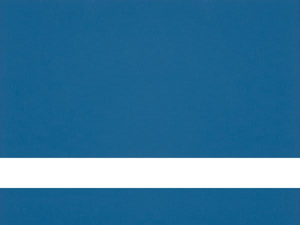 24" x 24" x 1/8" Blue/White Matte Duets Laser XT Plastic