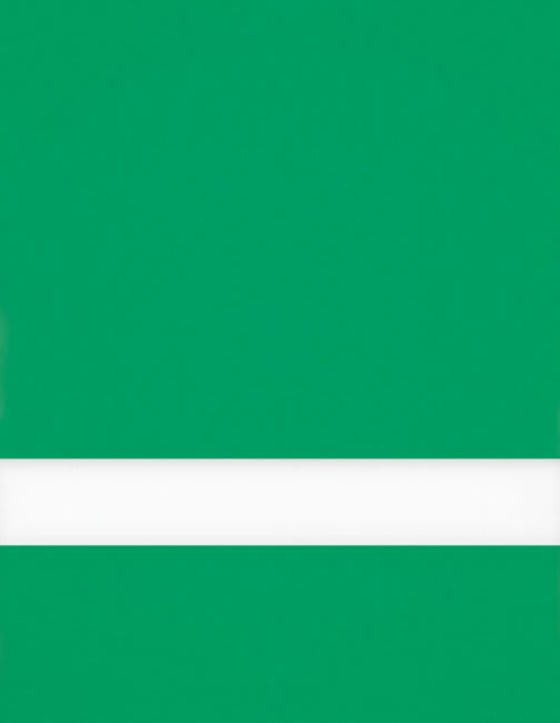 24" x 49" x 1/16" Spring Green/White Matte Duets Laser XT Plastic