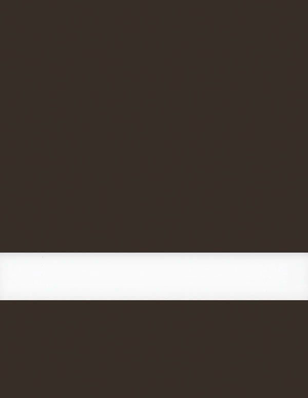 Undersize 1/16" Chocolate Brown/White Matte Duets Laser XT Plastic