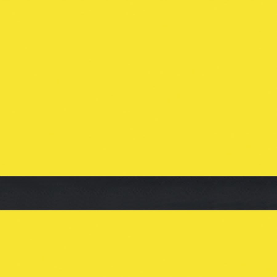 12" x 24" x 1/16" Yellow/Black Duets Dura-Guard Laser XT Plastic Sheet Stock