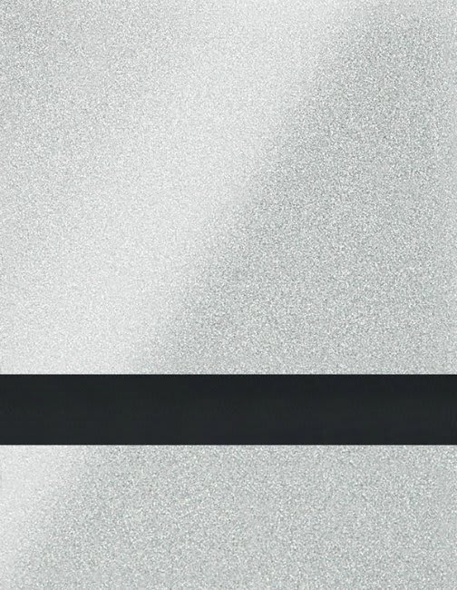 24" x 49" x 1/16" Silver/Black Laser Indoor Plastic