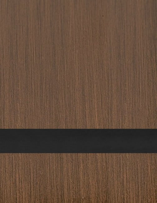 12" x 24" x 1/16" Deep Bronze/Black Duets Laser Indoor Plastic