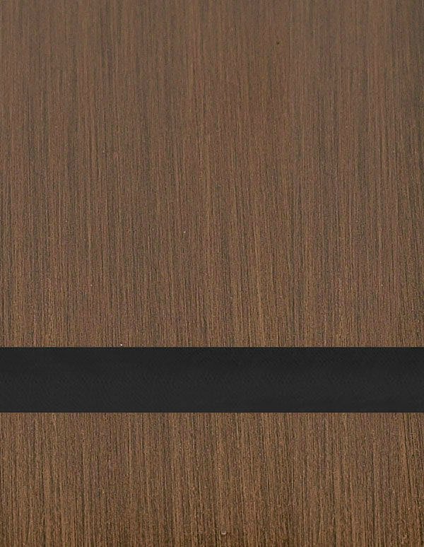Undersize 1/16" Deep Bronze/Black Duets Laser Indoor Plastic