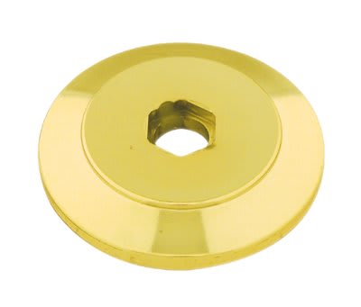 1 3/4" Round Gold Plastic Lid