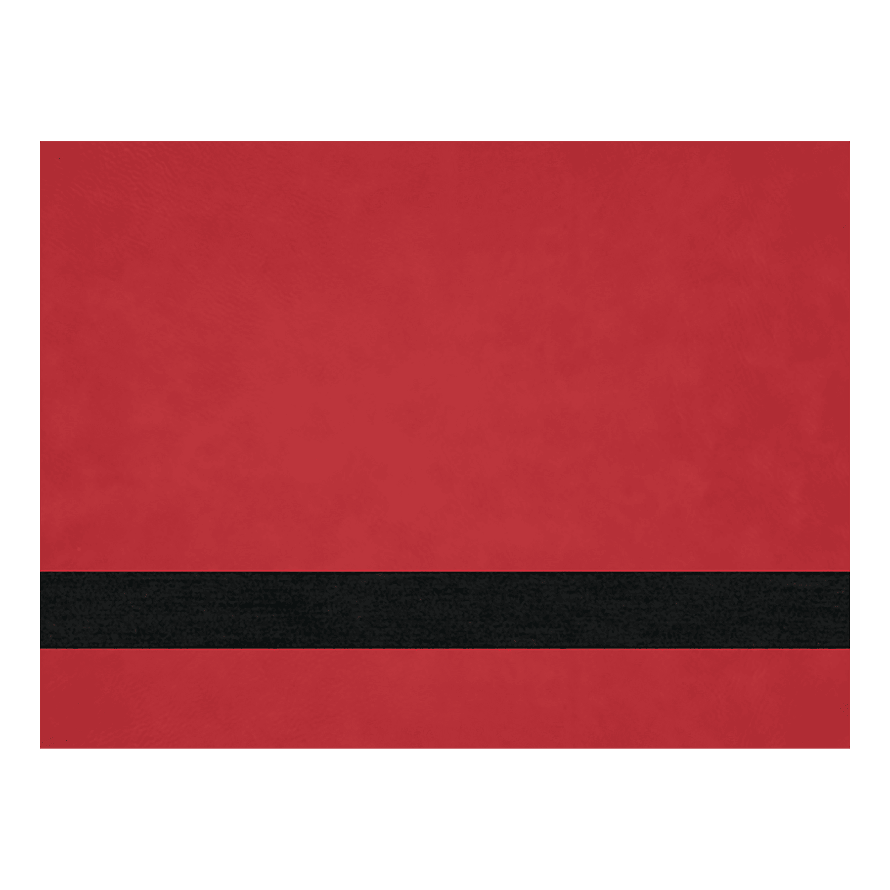 12" x 18" Red Laserable Leatherette Sheet Stock with Adhesive