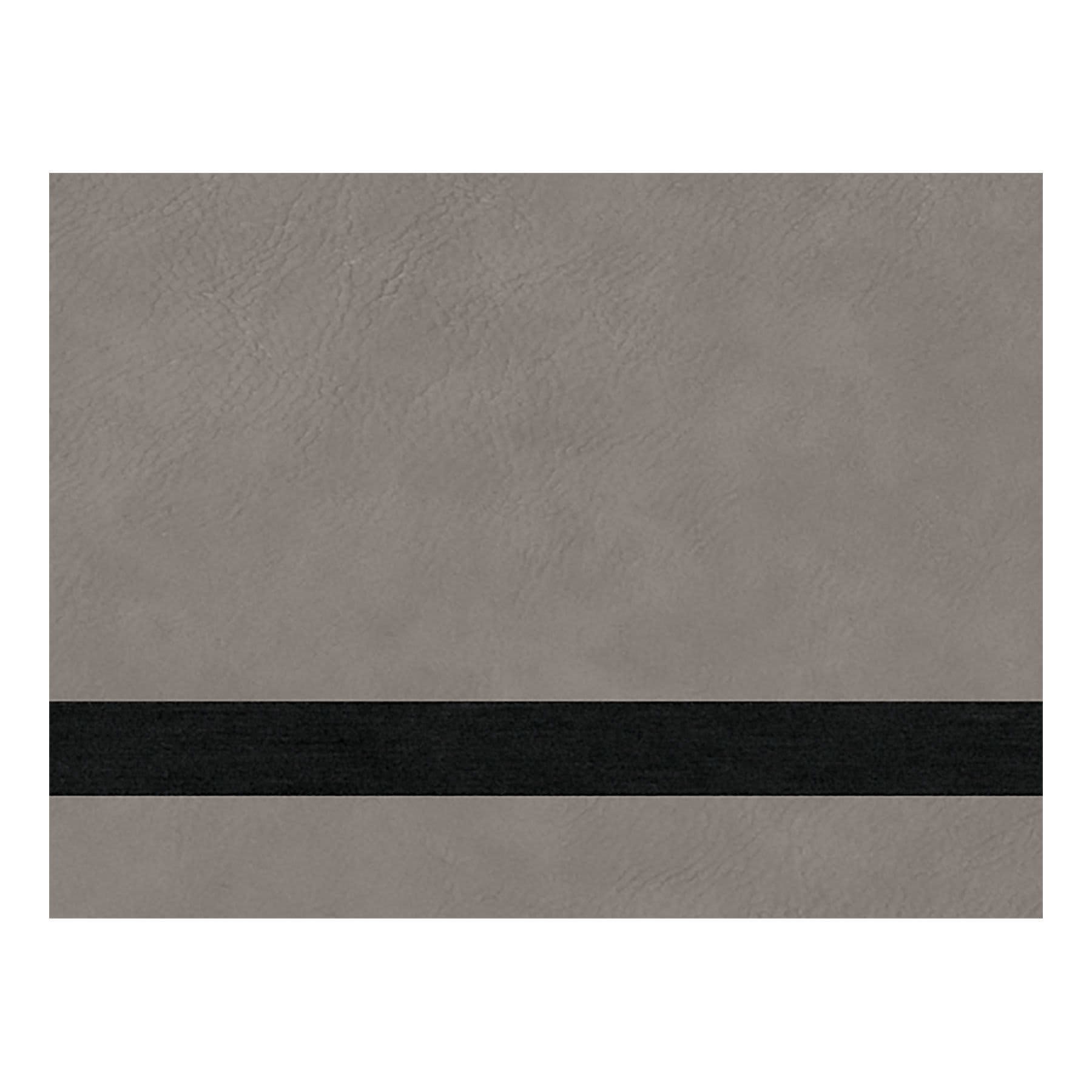12" x 24" Gray Laserable Leatherette Sheet Stock