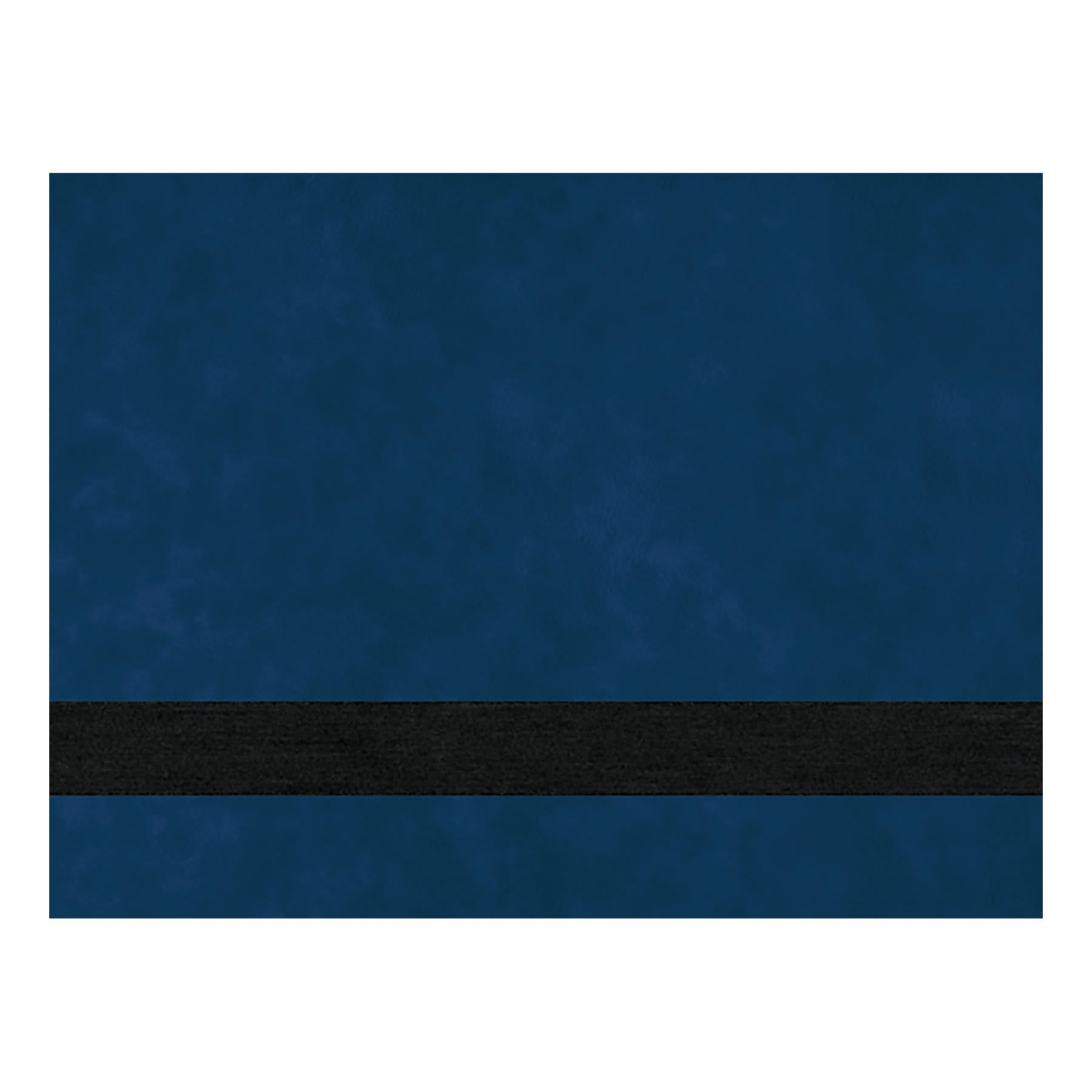 12" x 24" Blue/Black Laserable Leatherette Sheet Stock