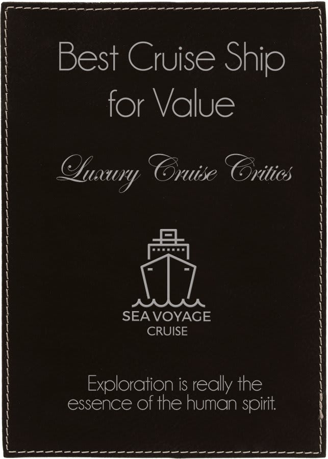 4" x 6" Black/Silver Leatherette Plaque Plate