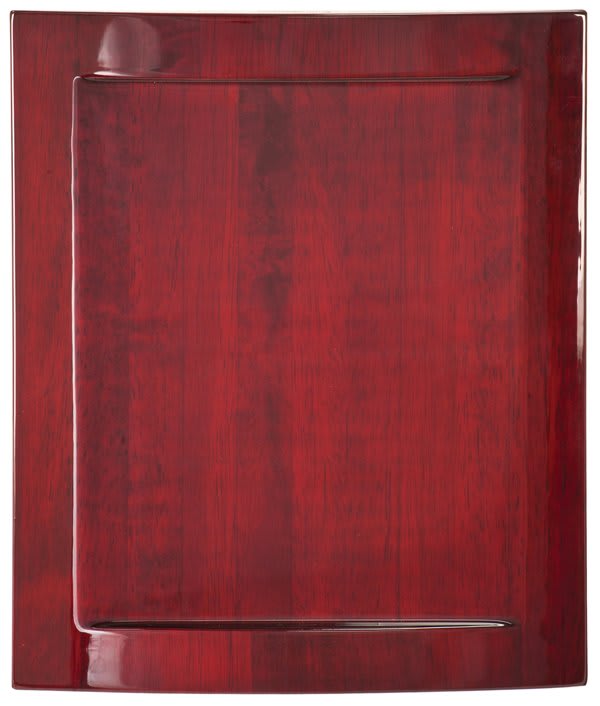 7 1/2" x 9" Eclipse Rosewood Piano Finish Plaque