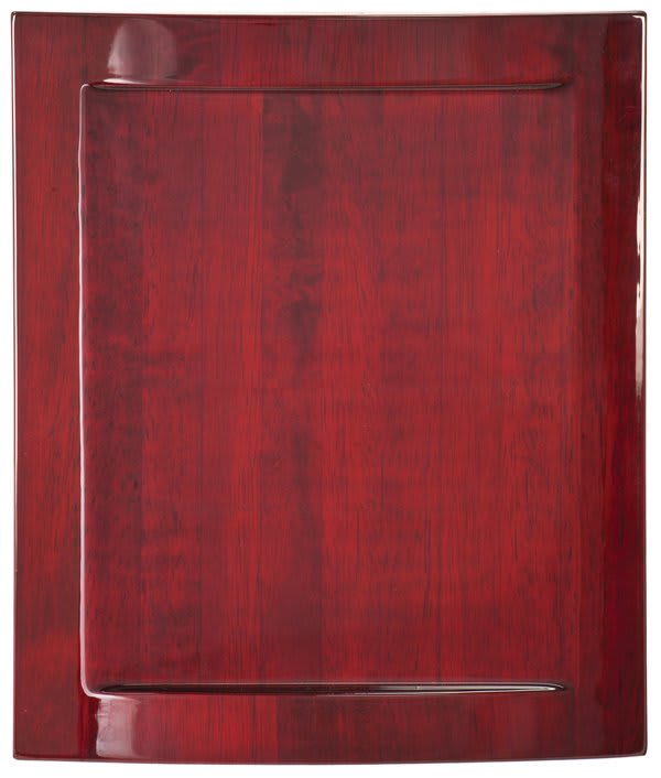 9 1/2" x 12" Eclipse Rosewood Piano Finish Plaque