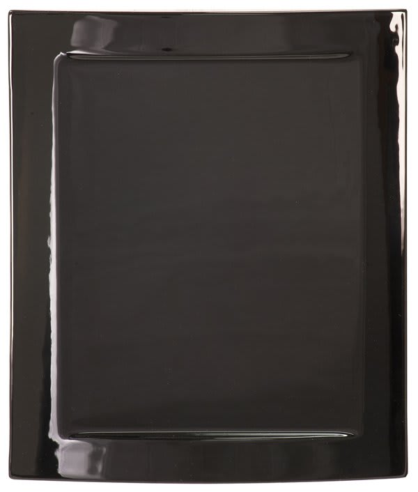 9 1/2" x 12" Eclipse Black Piano Finish Plaque