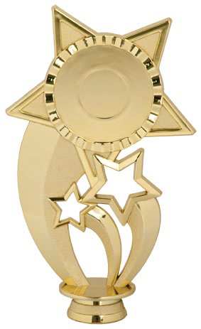 6 1/2" Under Star 2" Insert Holder Figure