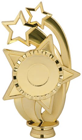 6 1/2" Over Star 2" Insert Holder Figure