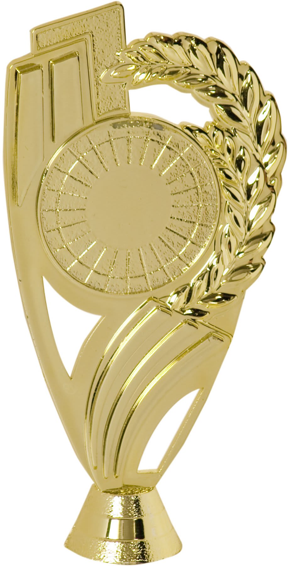 6 1/2" Curved Wreath 2" Insert Holder Figure