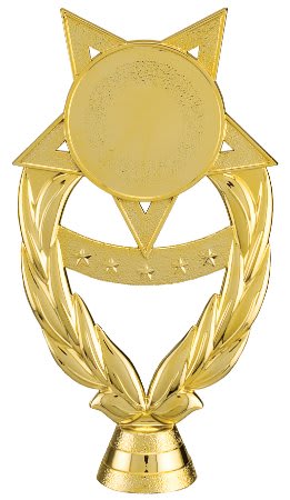 6 1/2" Star Bar 2" Insert Holder Figure