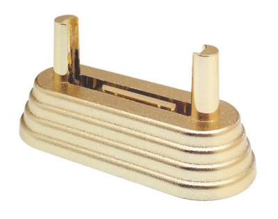 Gold Weighted Pedestal Base for Pop-In Acrylic